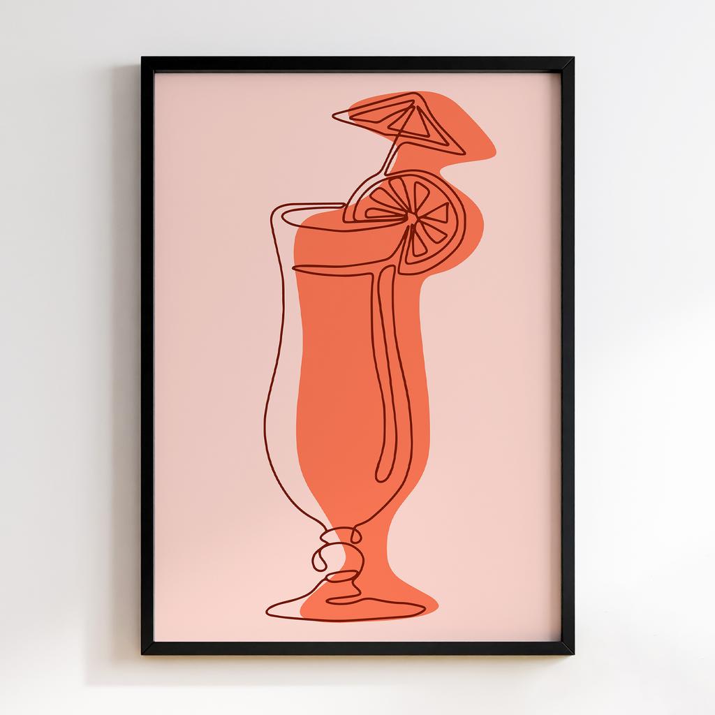 Постер Напої та Алкоголь DFT181