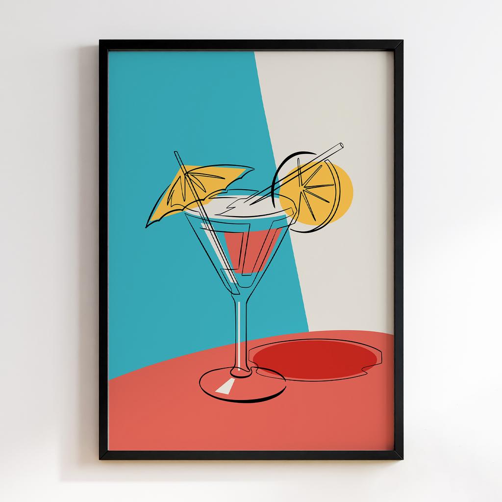 Постер Напої та Алкоголь DFT182