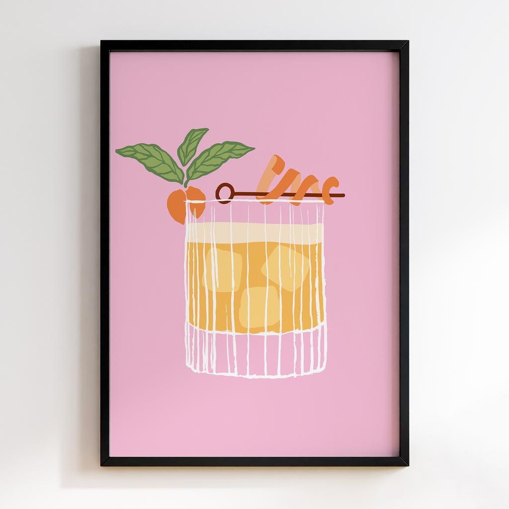 Постер Напої та Алкоголь DFT190