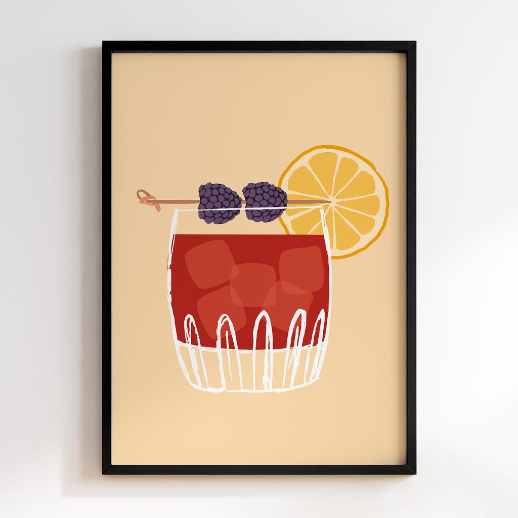 Постер Напої та Алкоголь DFT201