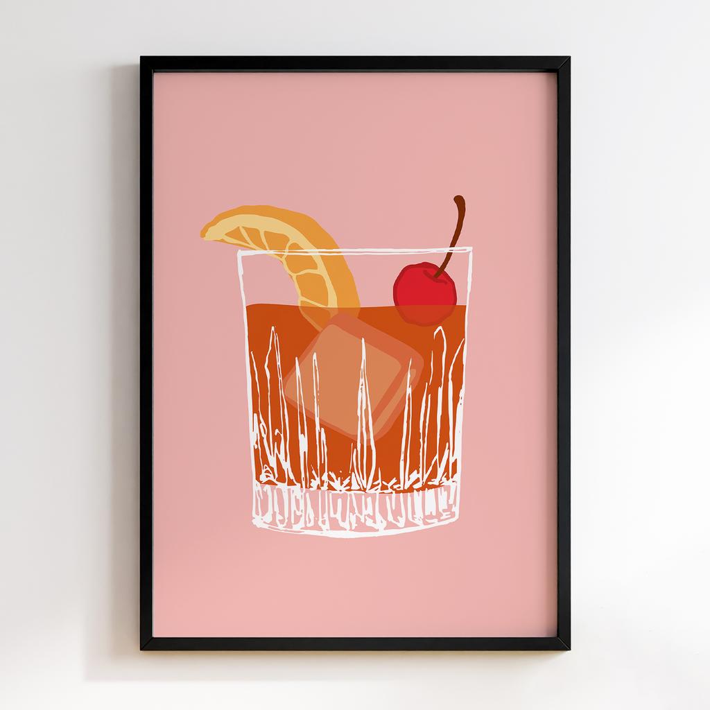 Постер Напої та Алкоголь DFT203