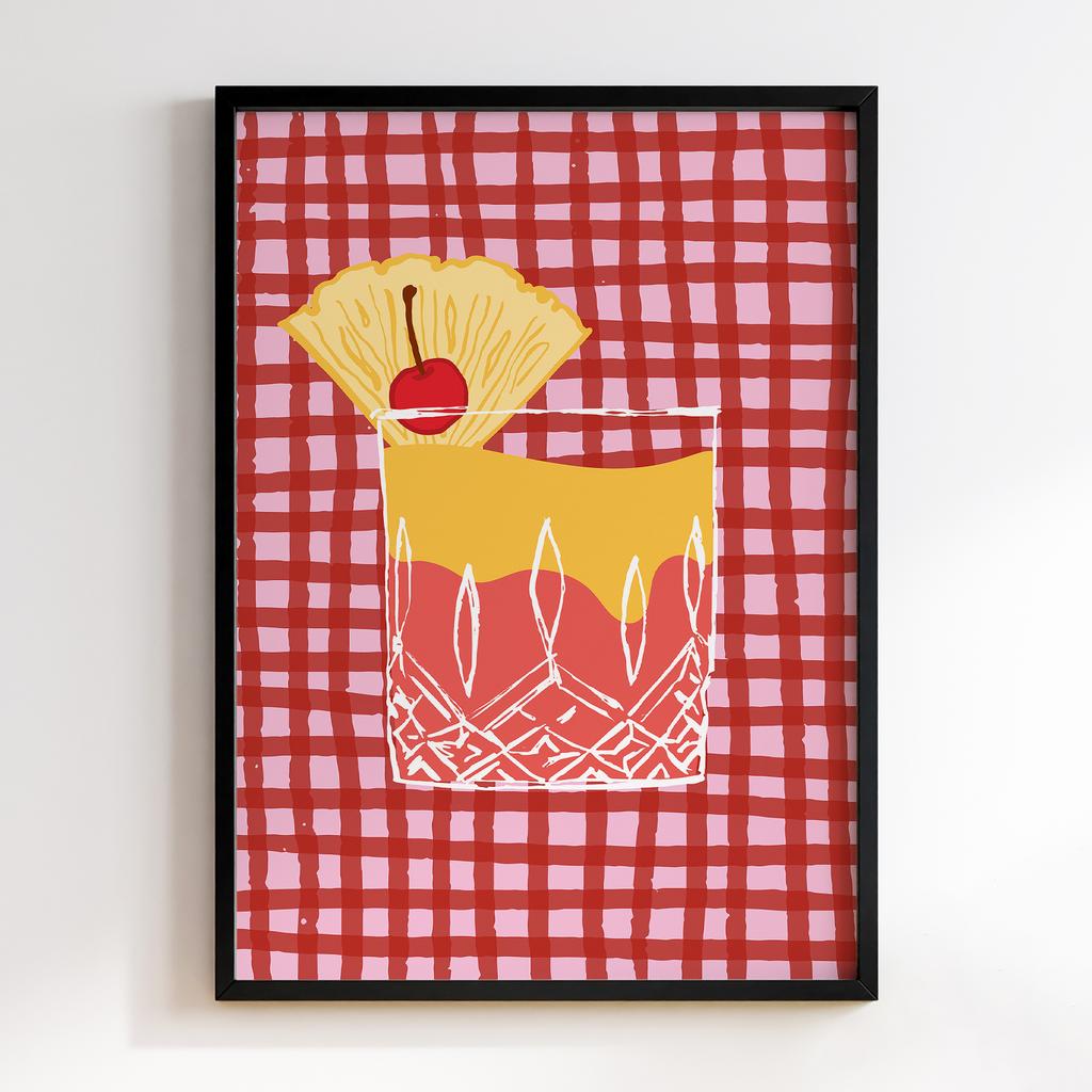 Постер Напої та Алкоголь DFT230