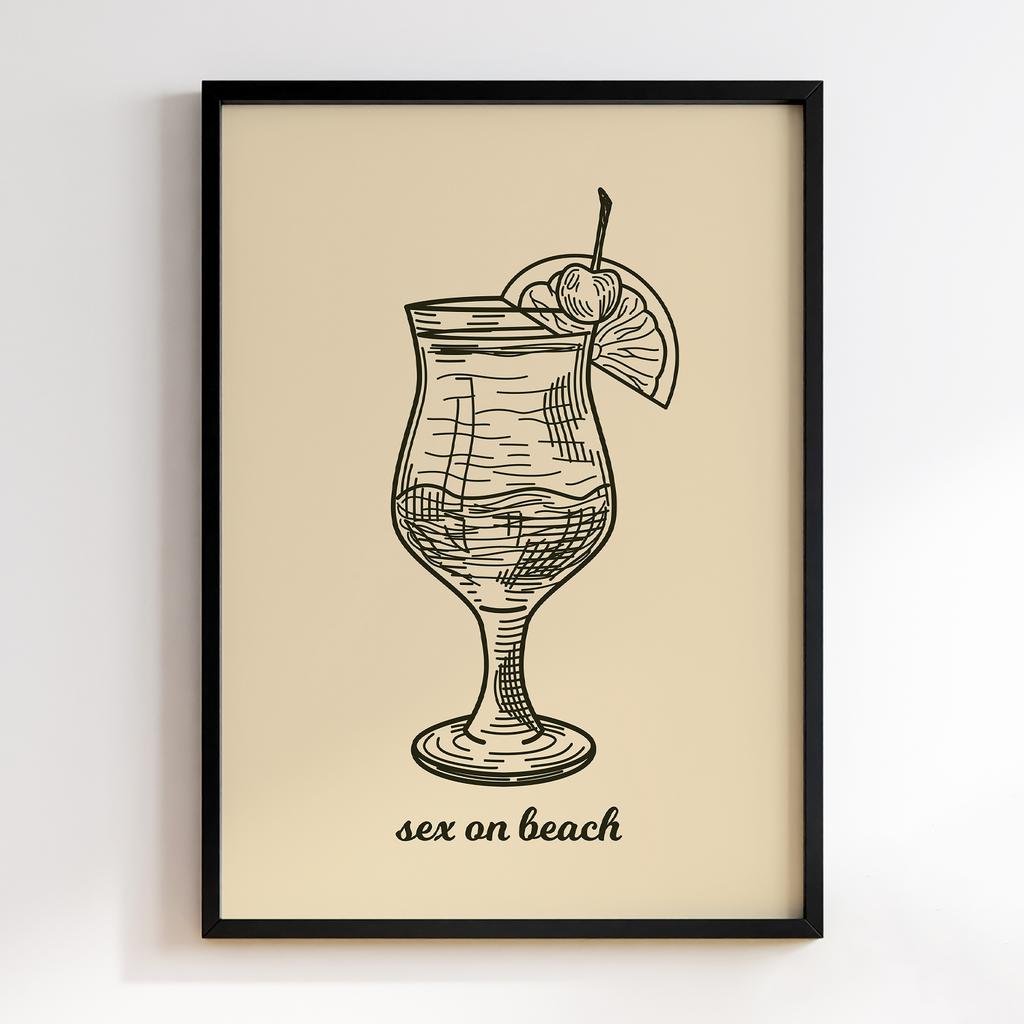 Постер Напої та Алкоголь DFT263