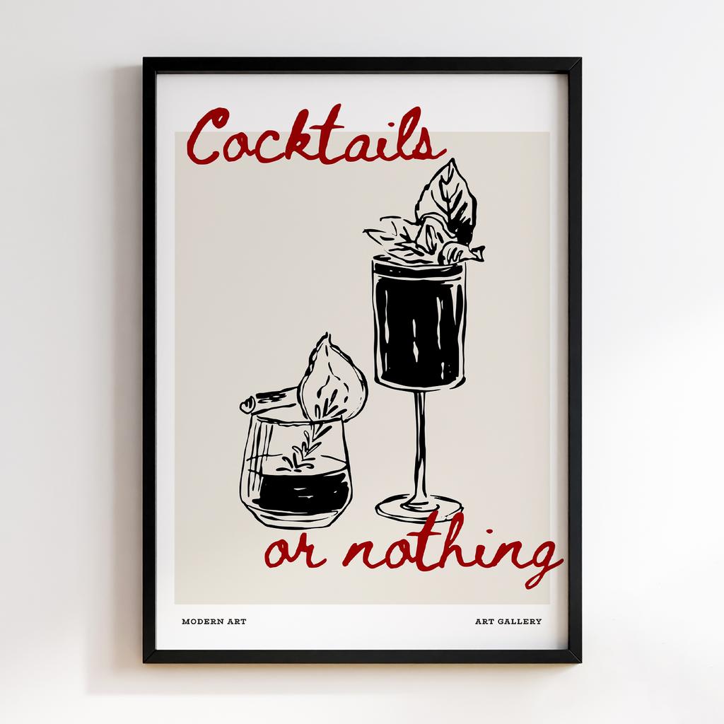 Постер Напої та Алкоголь DFT273