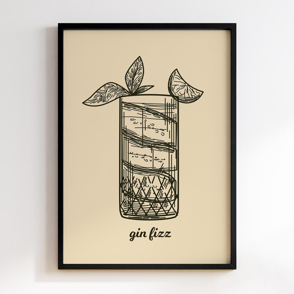 Постер Напої та Алкоголь DFT292