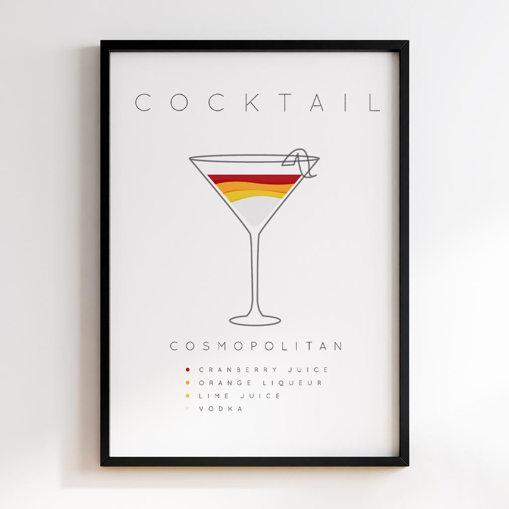 Постер Напої та Алкоголь DFT301