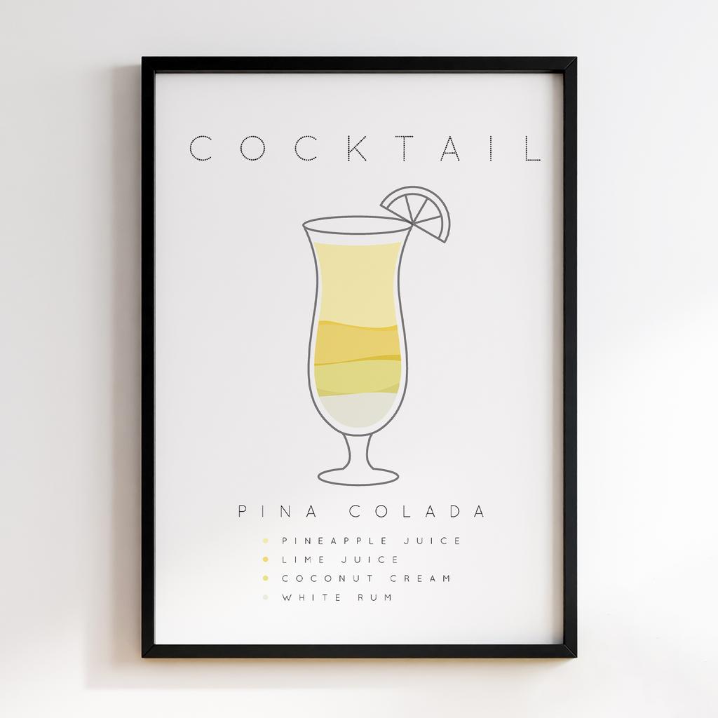 Постер Напої та Алкоголь DFT303