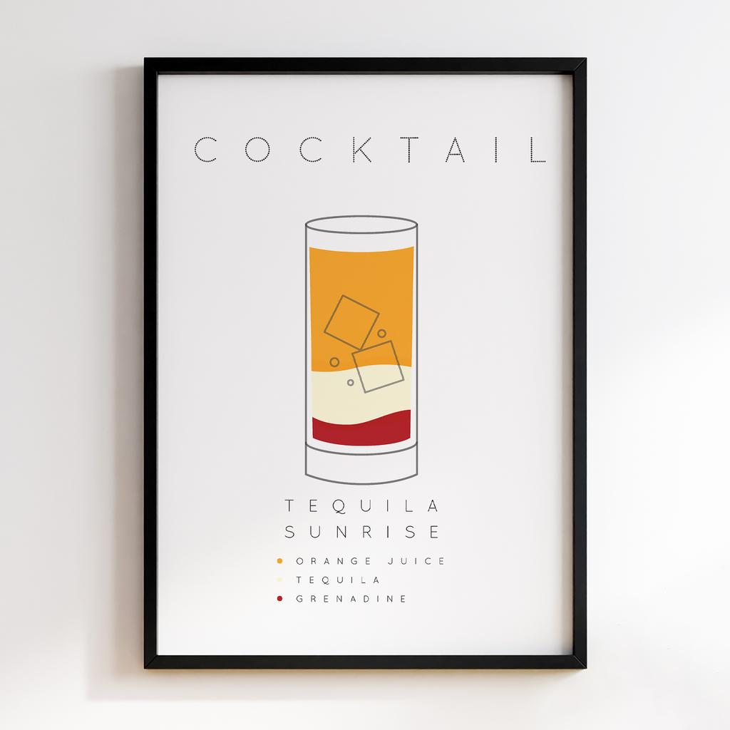 Постер Напої та Алкоголь DFT304