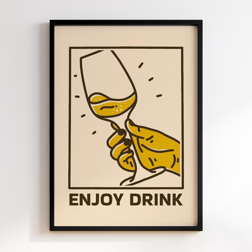 Постер Напої та Алкоголь DFT309