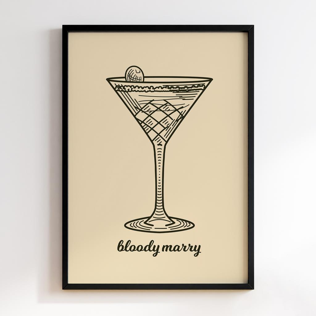 Постер Напої та Алкоголь DFT310