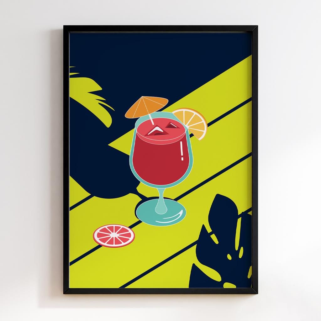 Постер Напої та Алкоголь DFT317