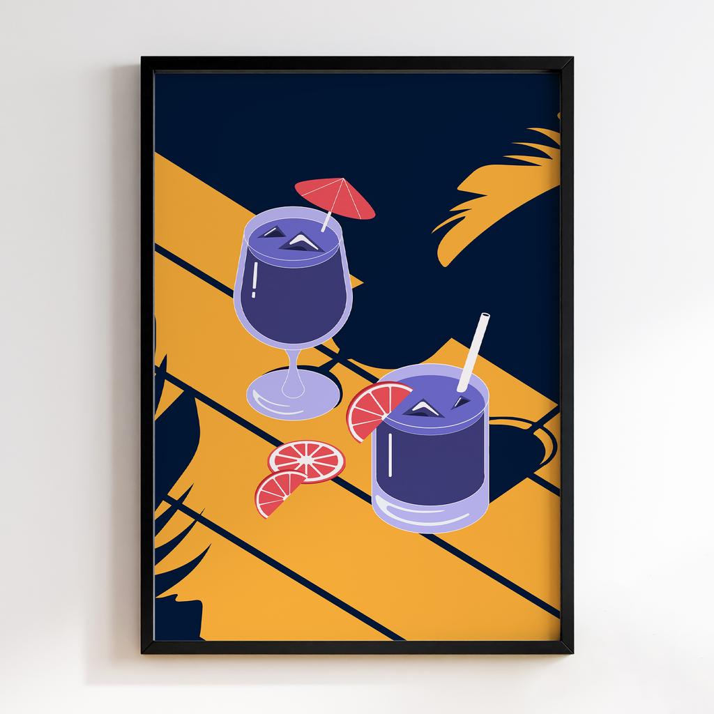 Постер Напої та Алкоголь DFT318