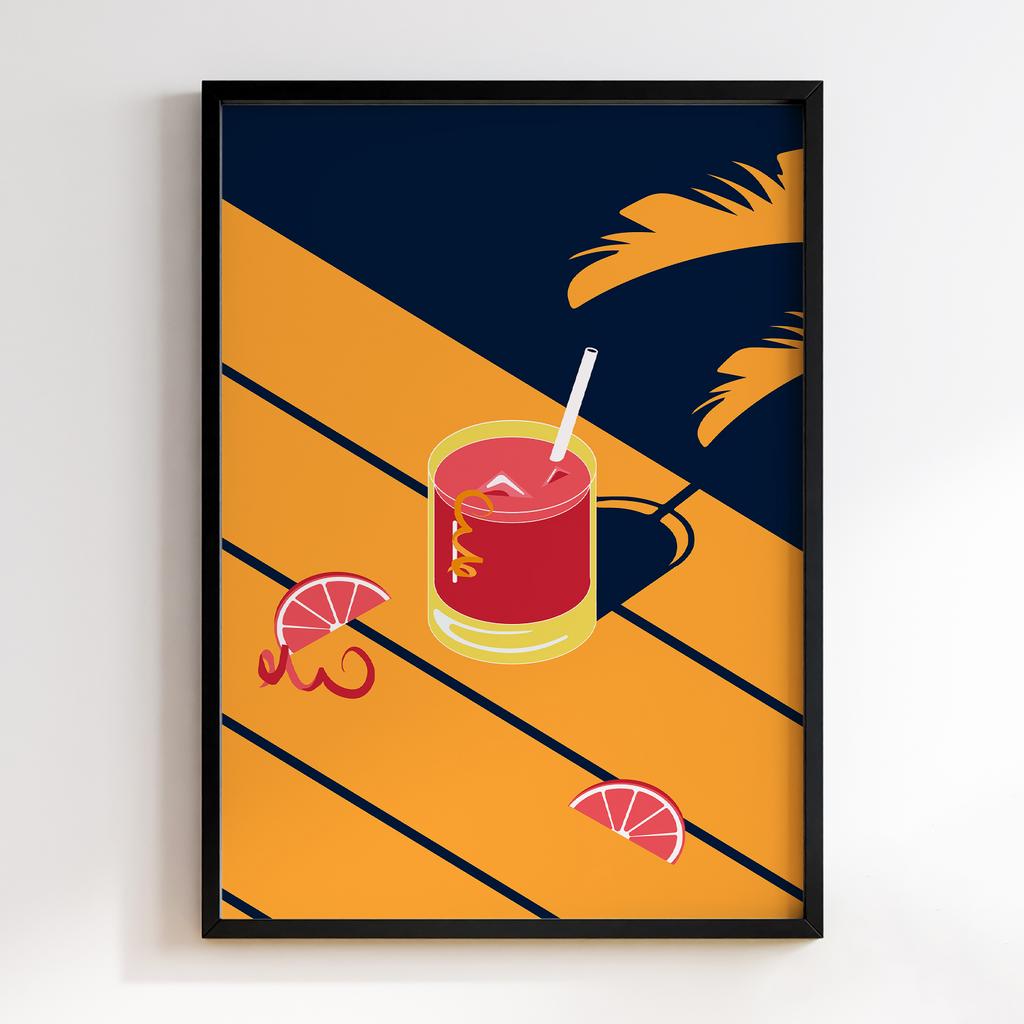 Постер Напої та Алкоголь DFT321