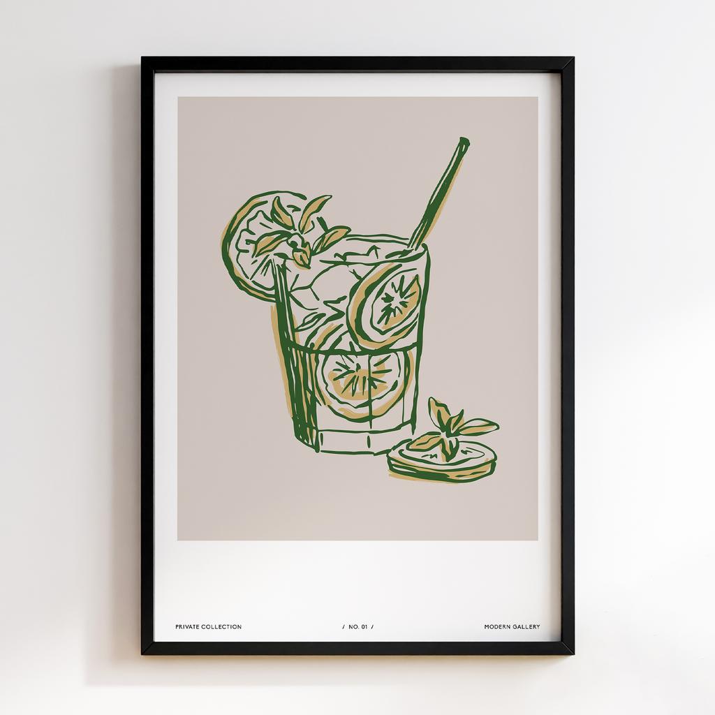 Постер Напої та Алкоголь DFT326