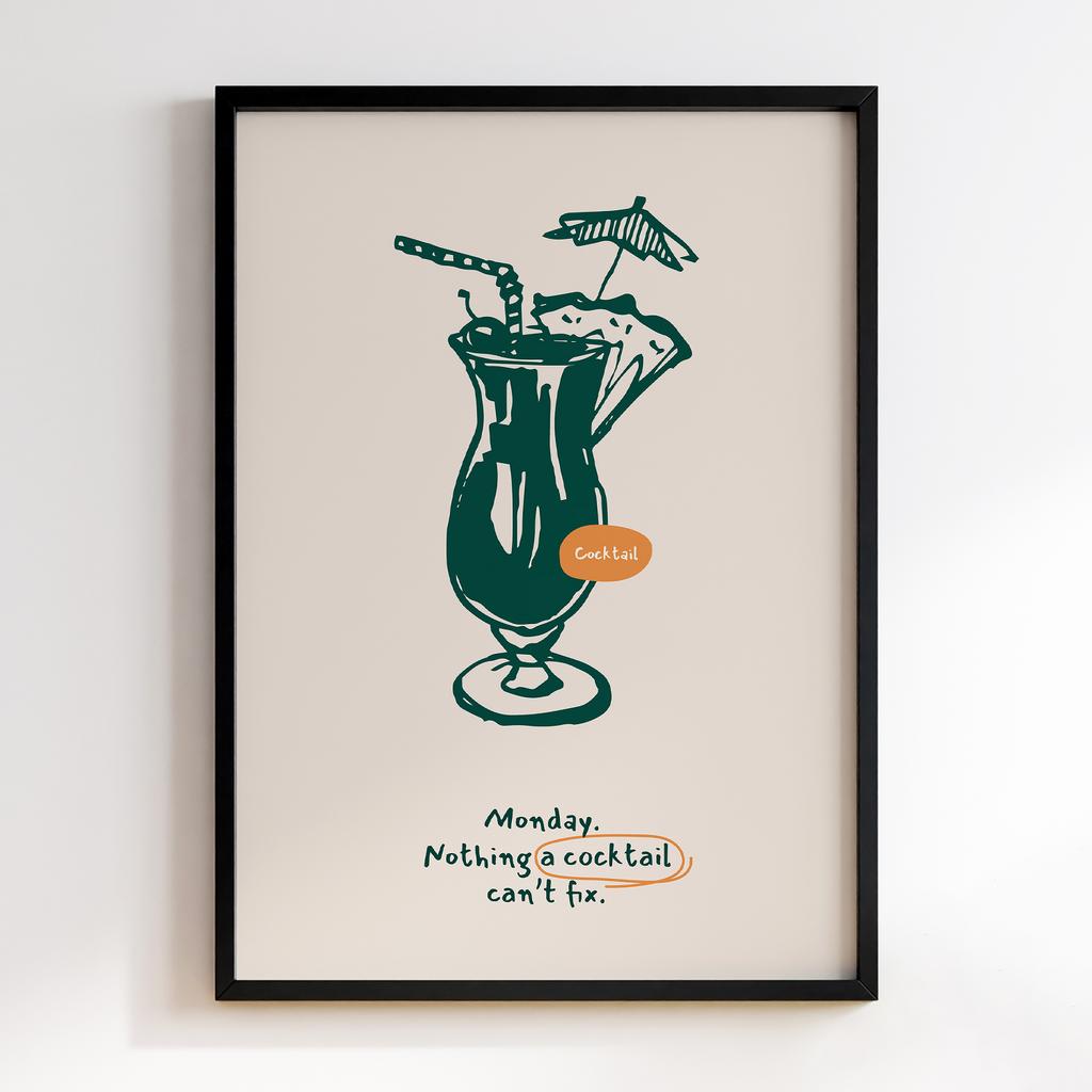 Постер Напої та Алкоголь DFT333