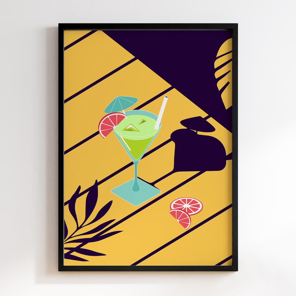 Постер Напої та Алкоголь DFT377