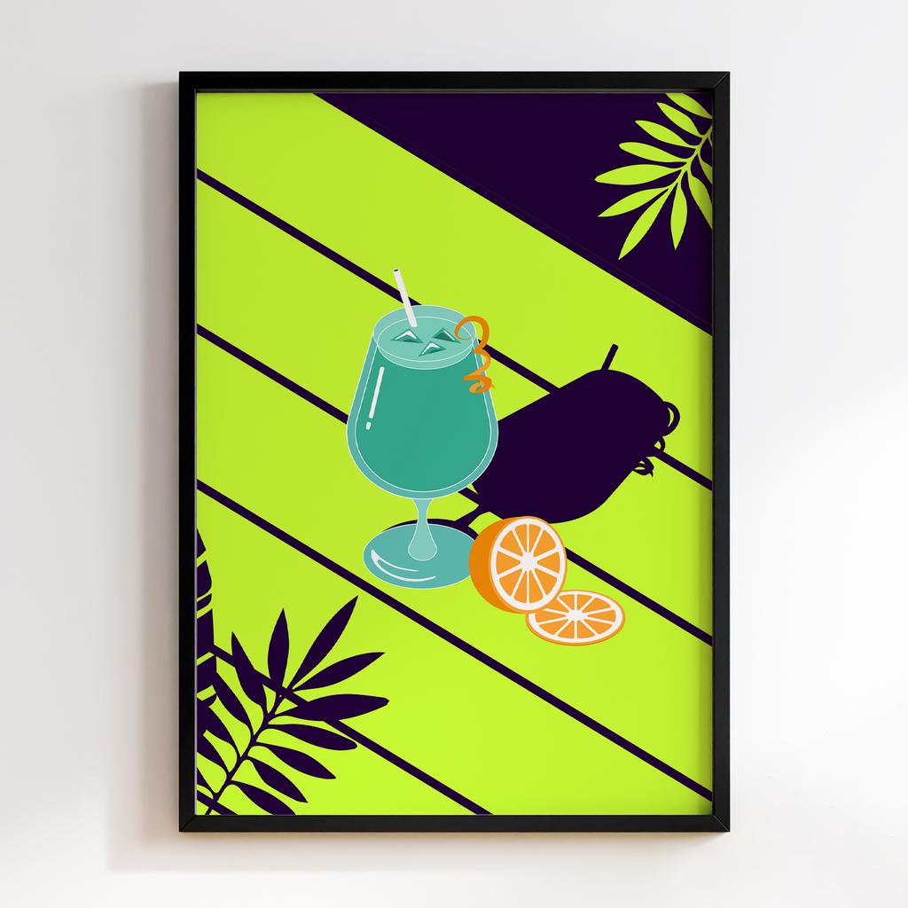 Постер Напої та Алкоголь DFT378