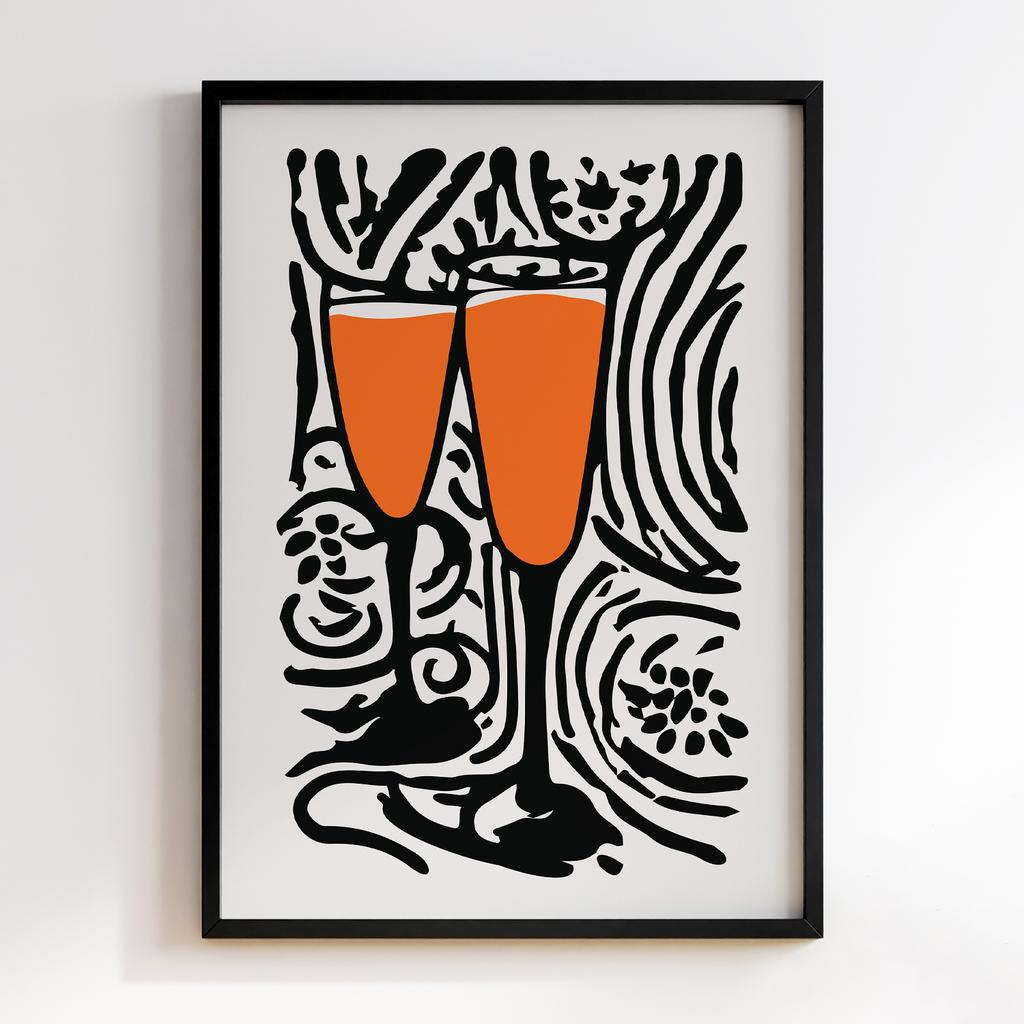 Постер Напої та Алкоголь DFT396