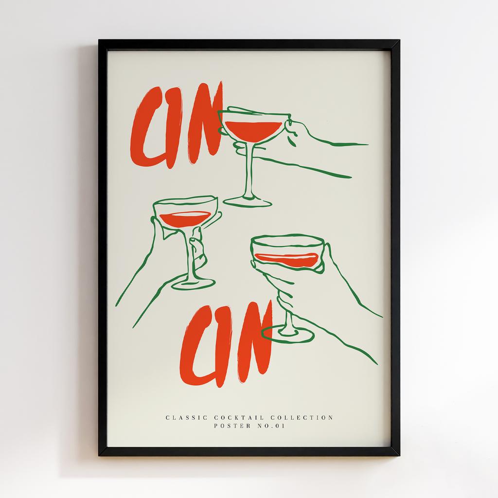 Постер Напої та Алкоголь DFT401