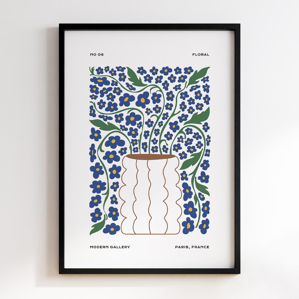 Постер Modern Flowers Art MF0002