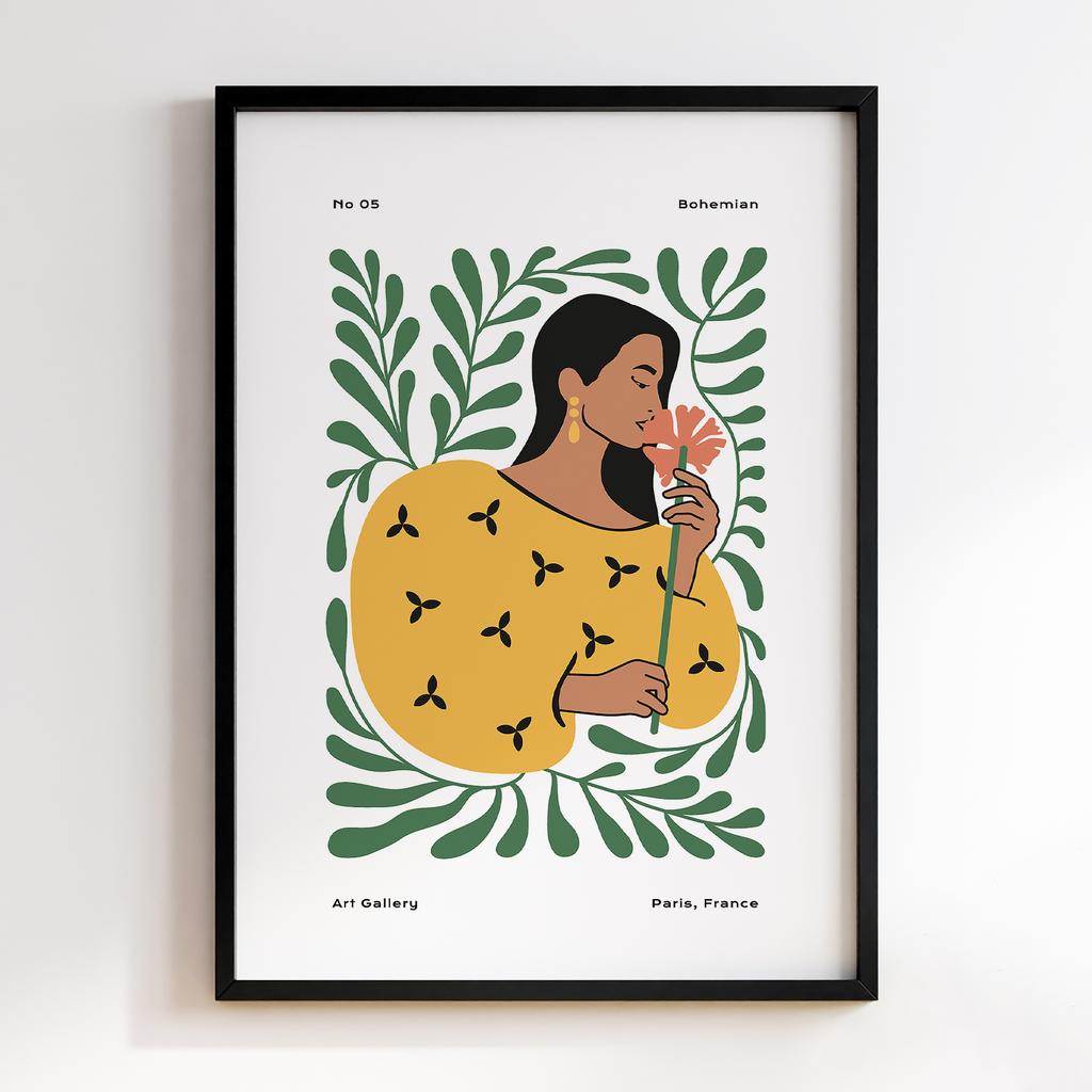 Постер Modern Flowers Art MF0007