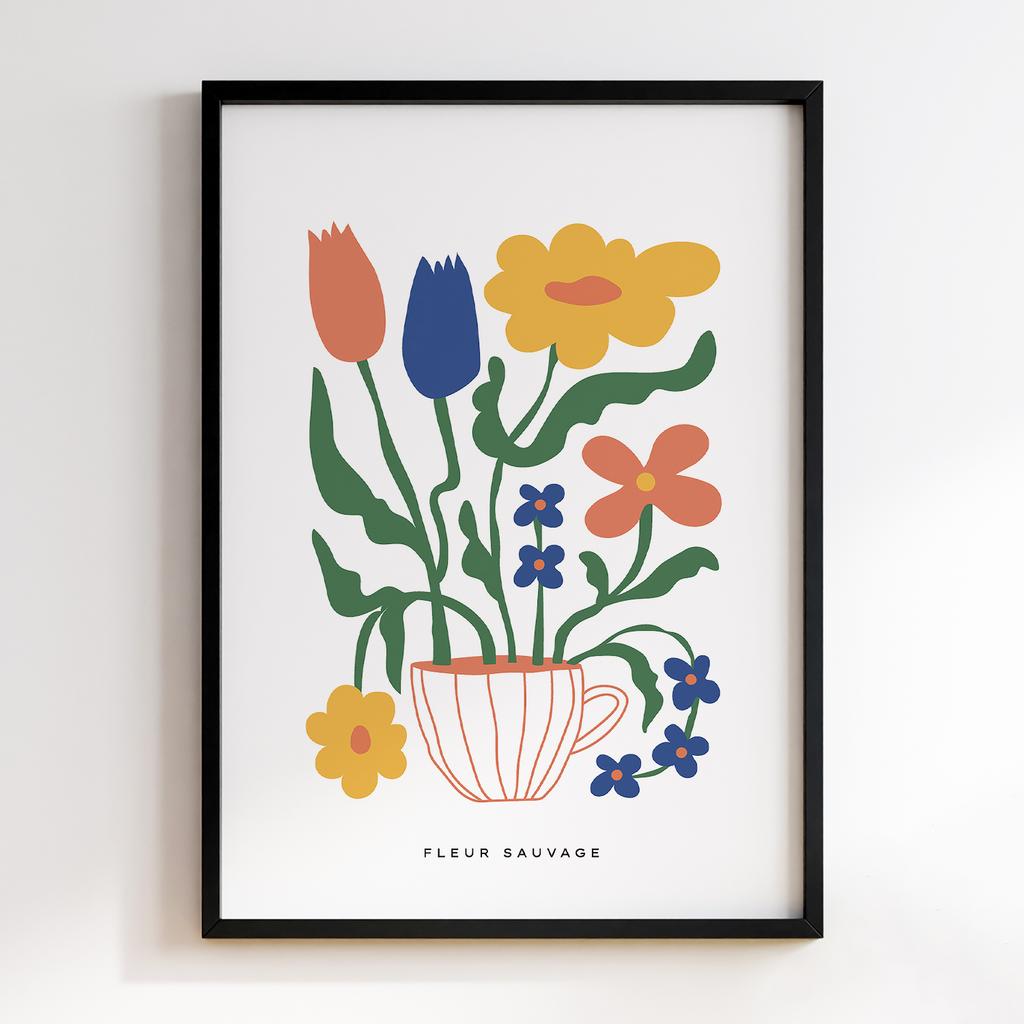 Постер Modern Flowers Art MF0008