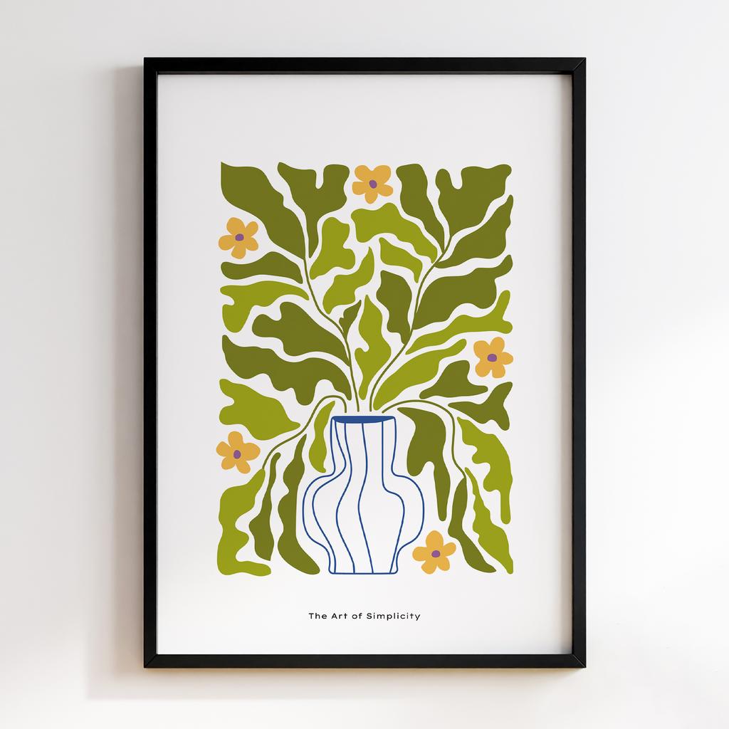 Постер Modern Flowers Art MF0009