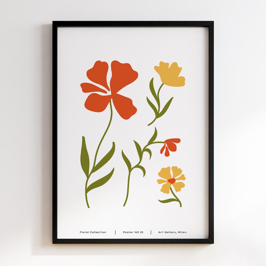 Постер Modern Flowers Art MF0014