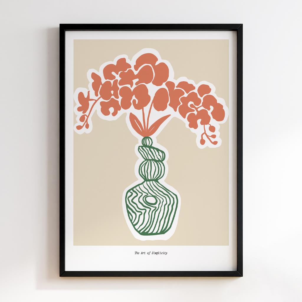 Постер Modern Flowers Art MF0032