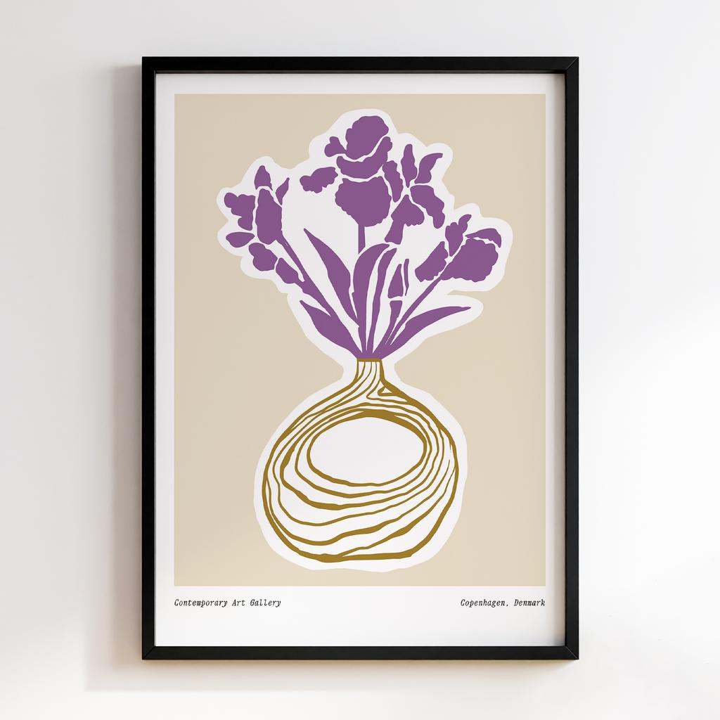 Постер Modern Flowers Art MF0038