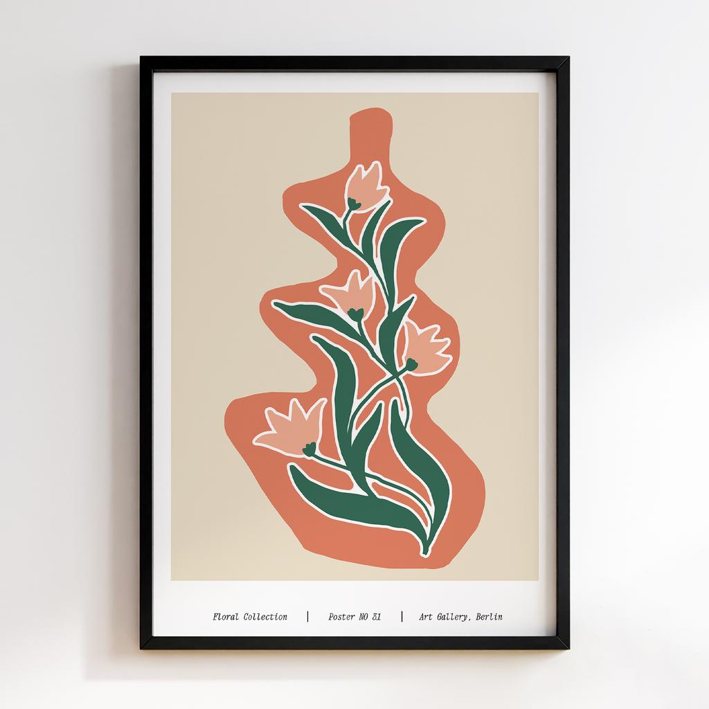 Постер Modern Flowers Art MF0047