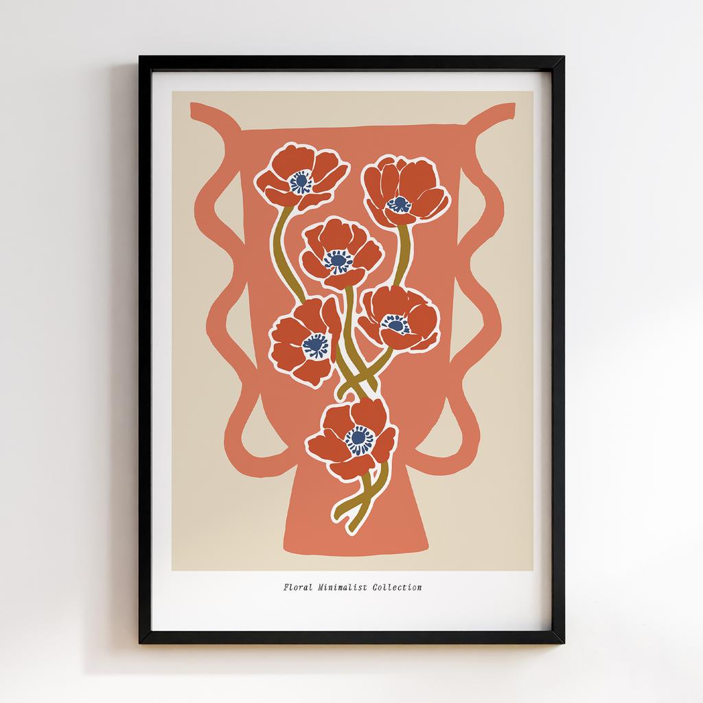 Постер Modern Flowers Art MF0052