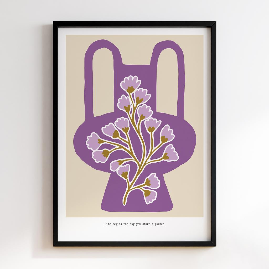 Постер Modern Flowers Art MF0059