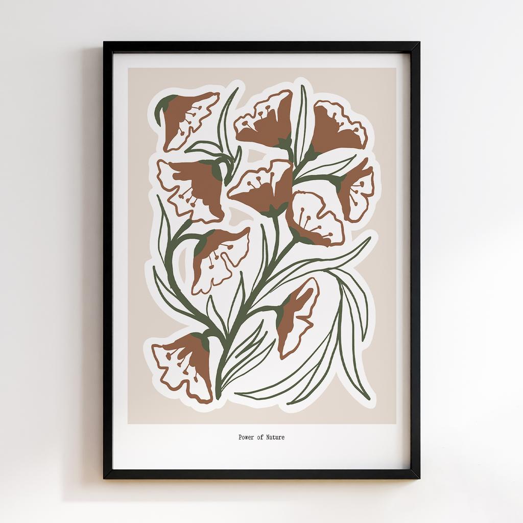 Постер Modern Flowers Art MF0066