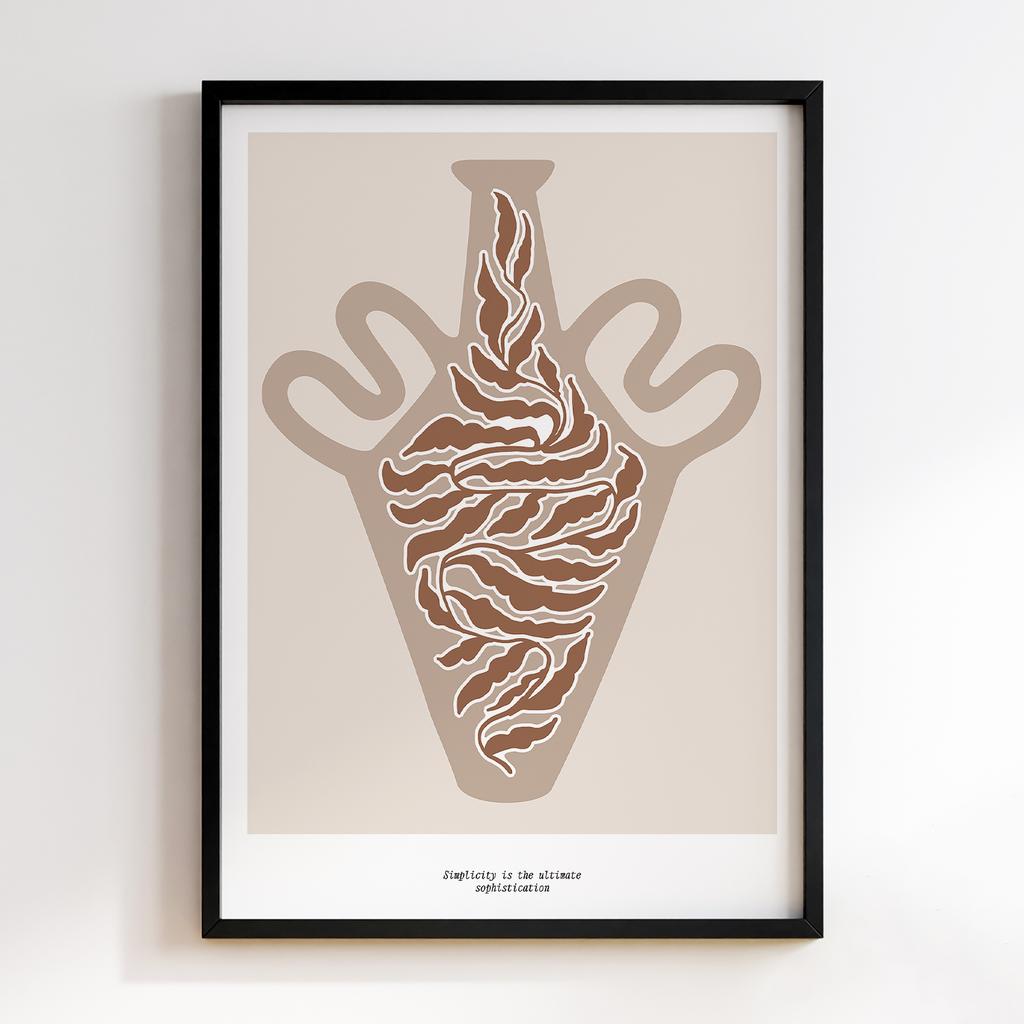 Постер Modern Flowers Art MF0076