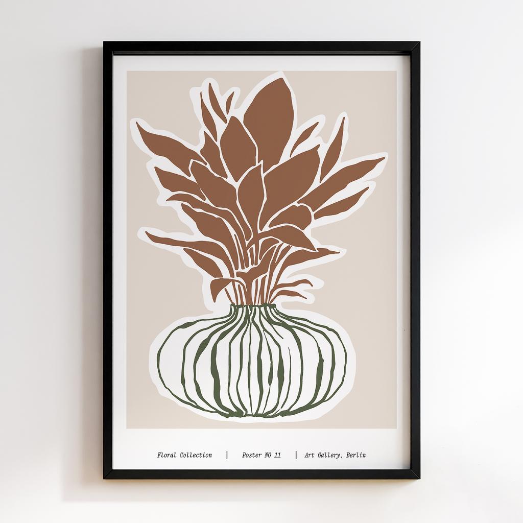 Постер Modern Flowers Art MF0077