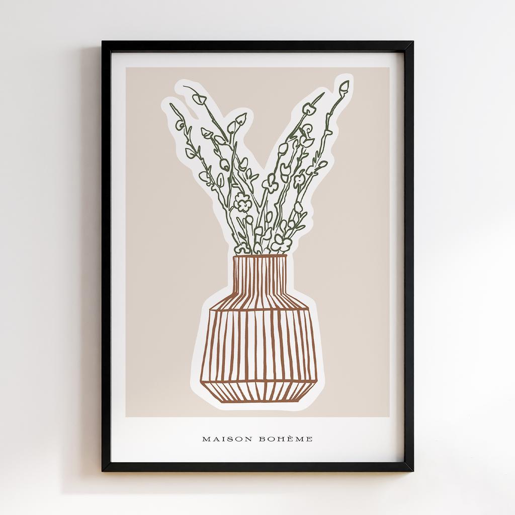 Постер Modern Flowers Art MF0078