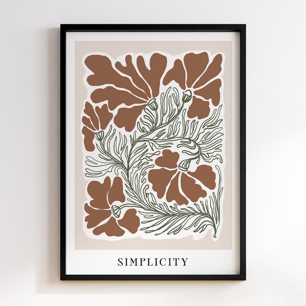 Постер Modern Flowers Art MF0079