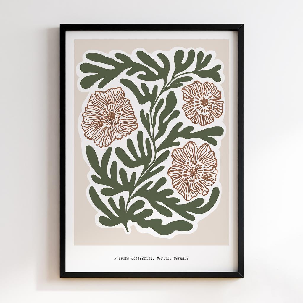 Постер Modern Flowers Art MF0082