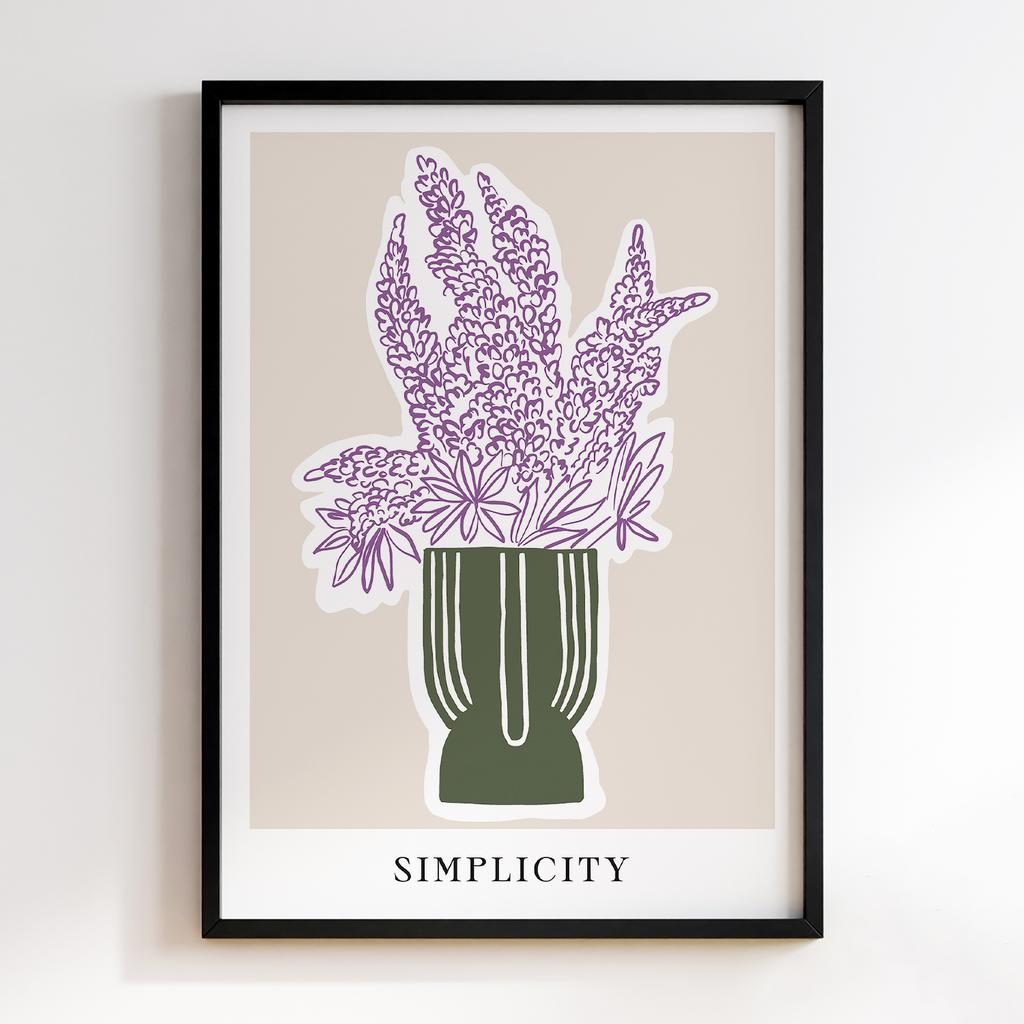 Постер Modern Flowers Art MF0085