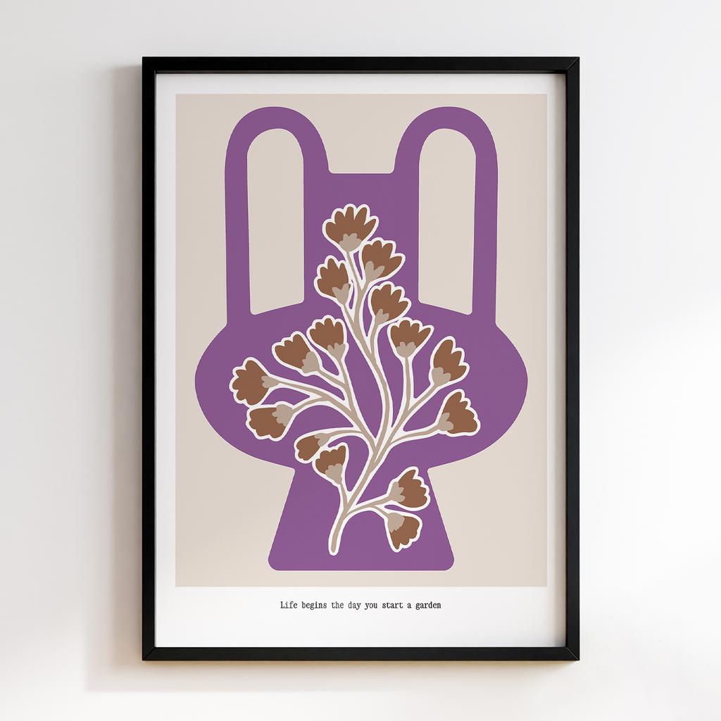 Постер Modern Flowers Art MF0086