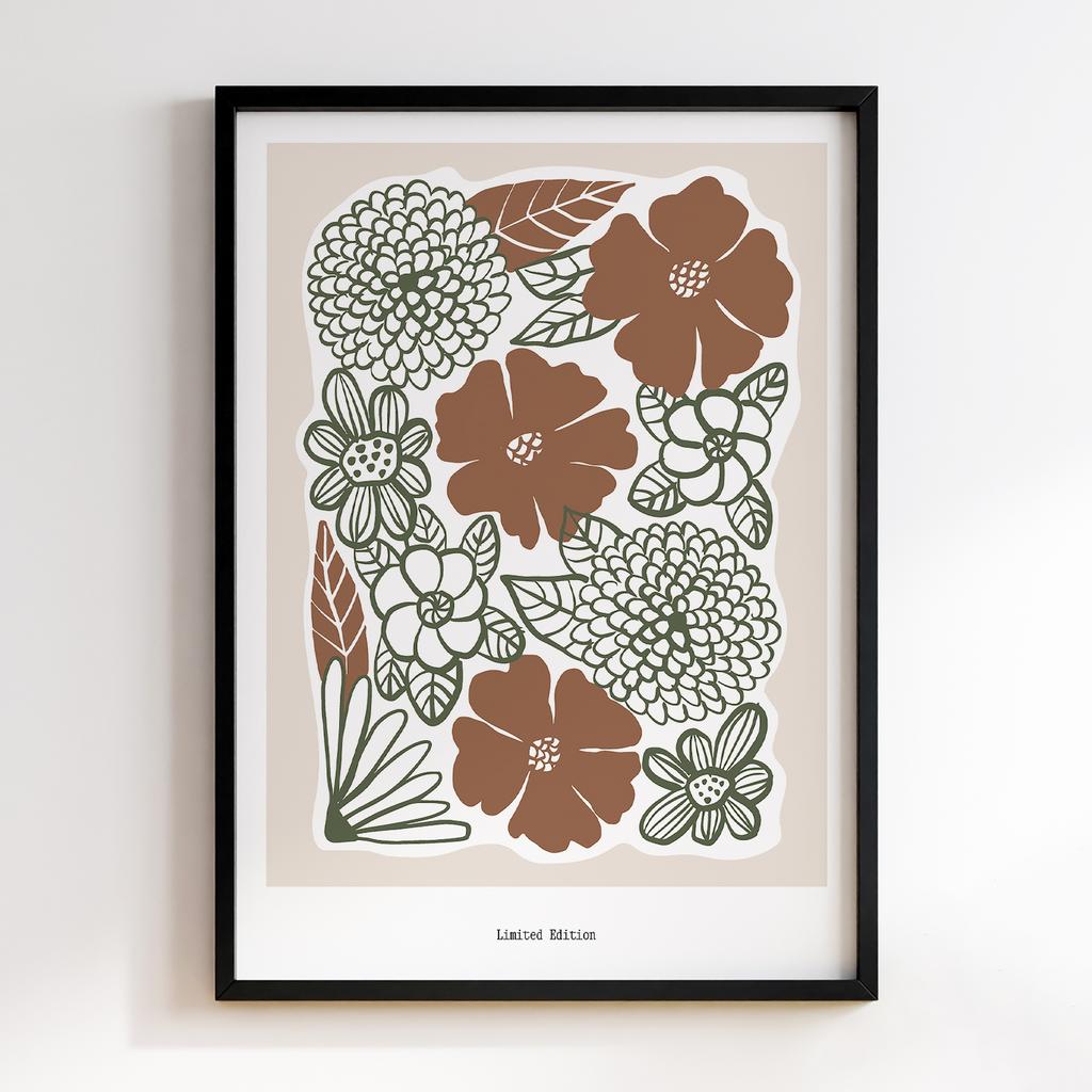 Постер Modern Flowers Art MF0088