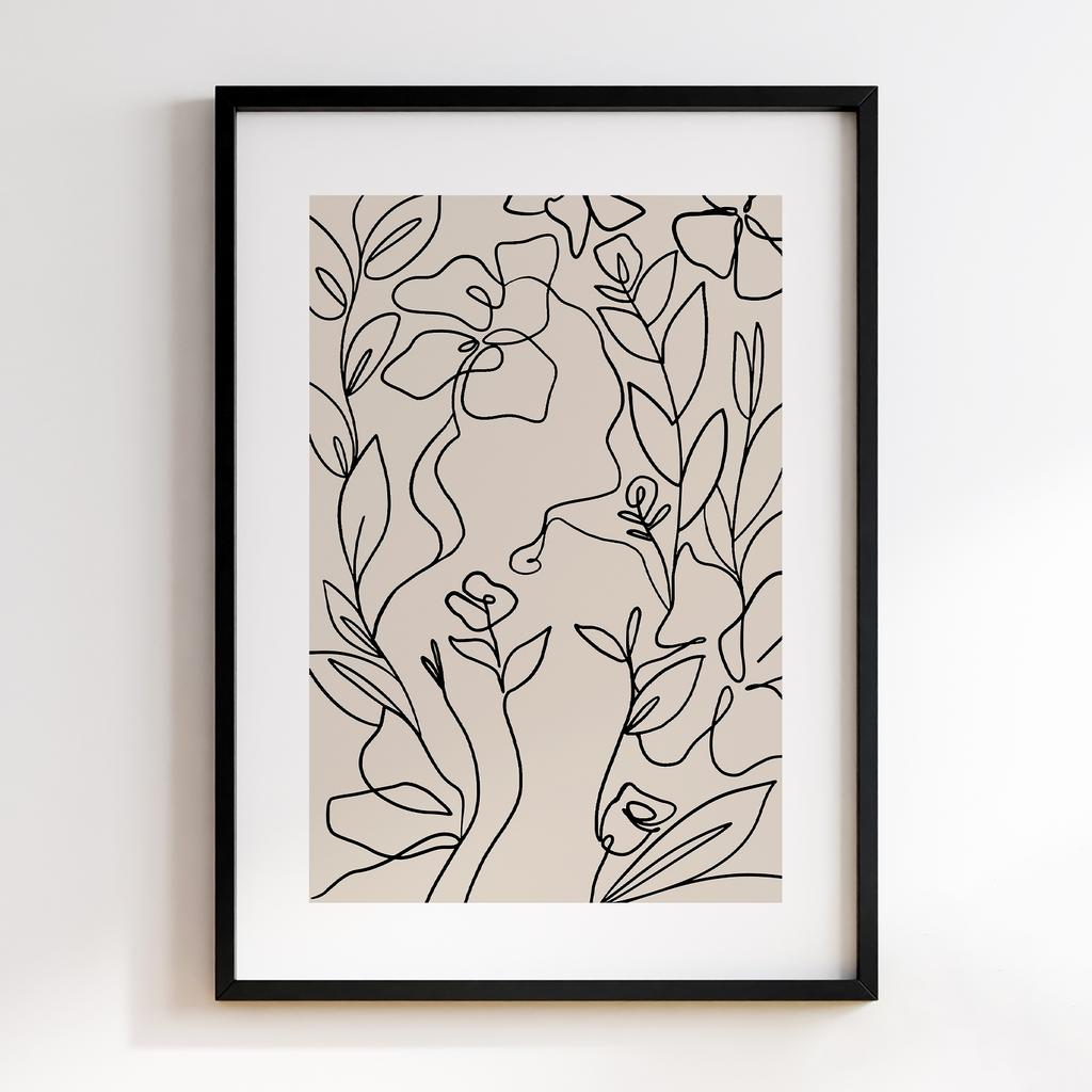 Постер Modern Flowers Art MF0095