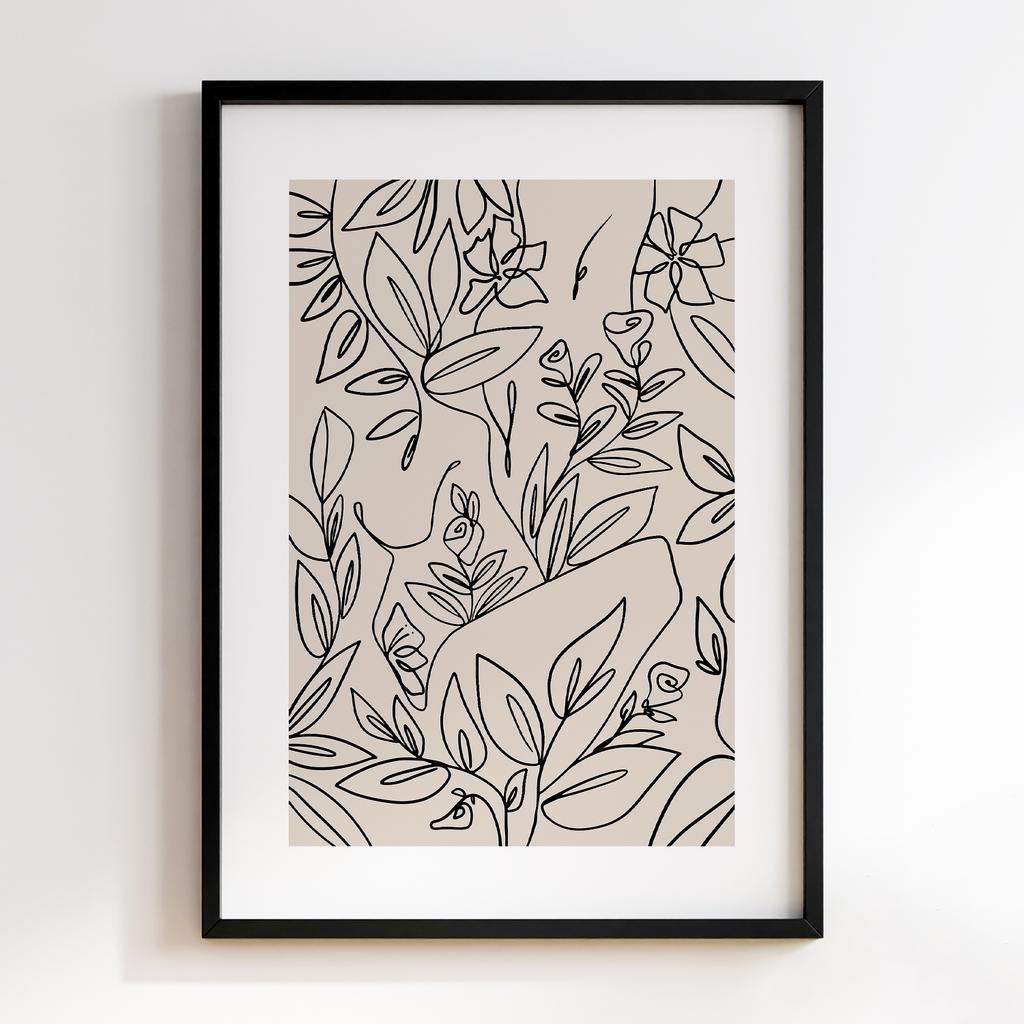 Постер Modern Flowers Art MF0096