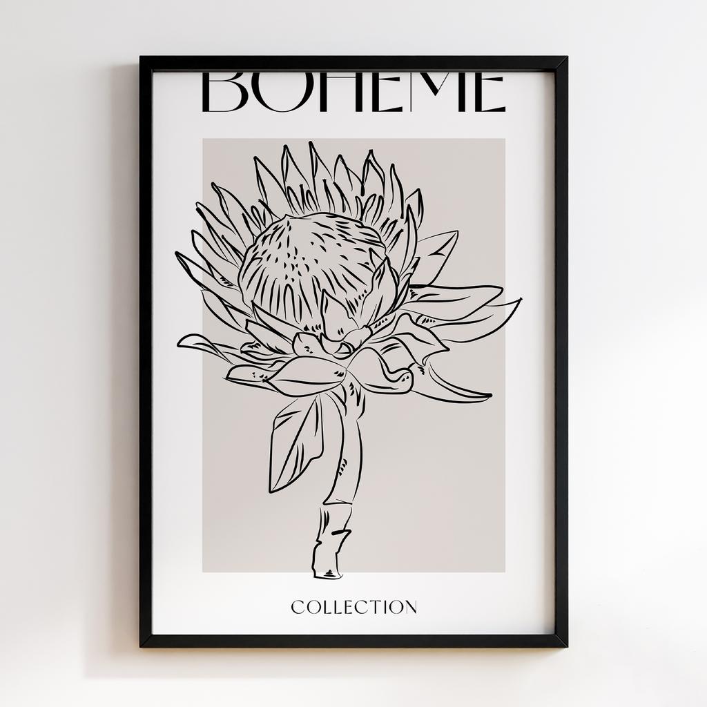 Постер Modern Flowers Art MF0100