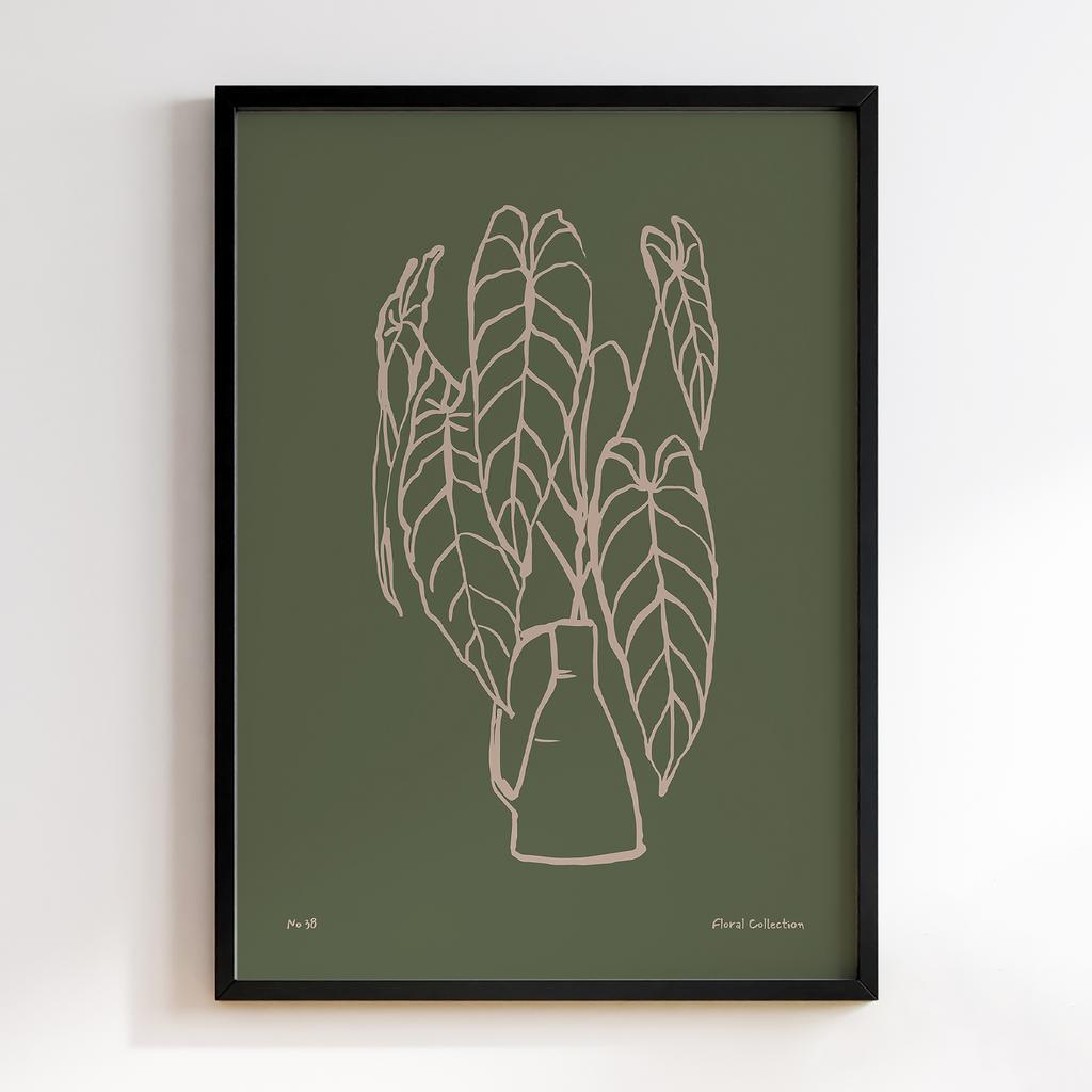 Постер Modern Flowers Art MF0103