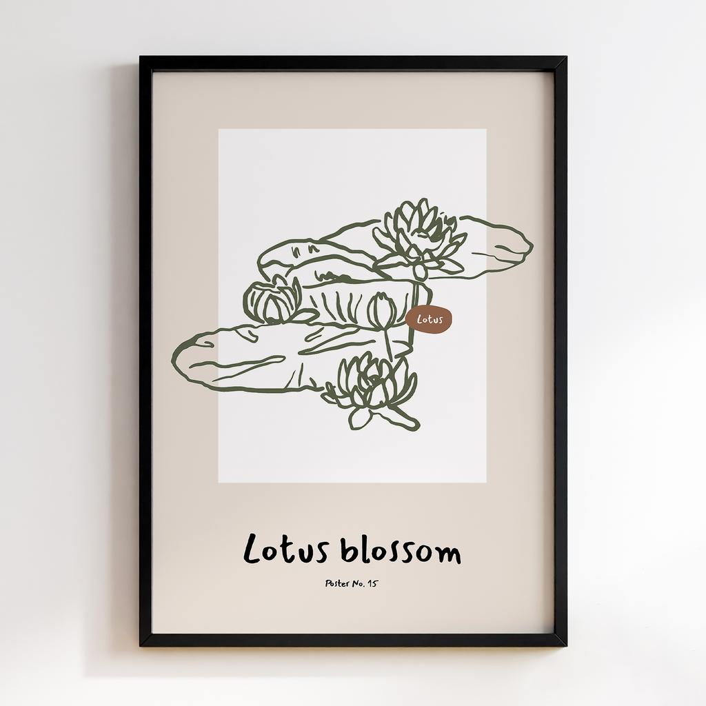 Постер Modern Flowers Art MF0104