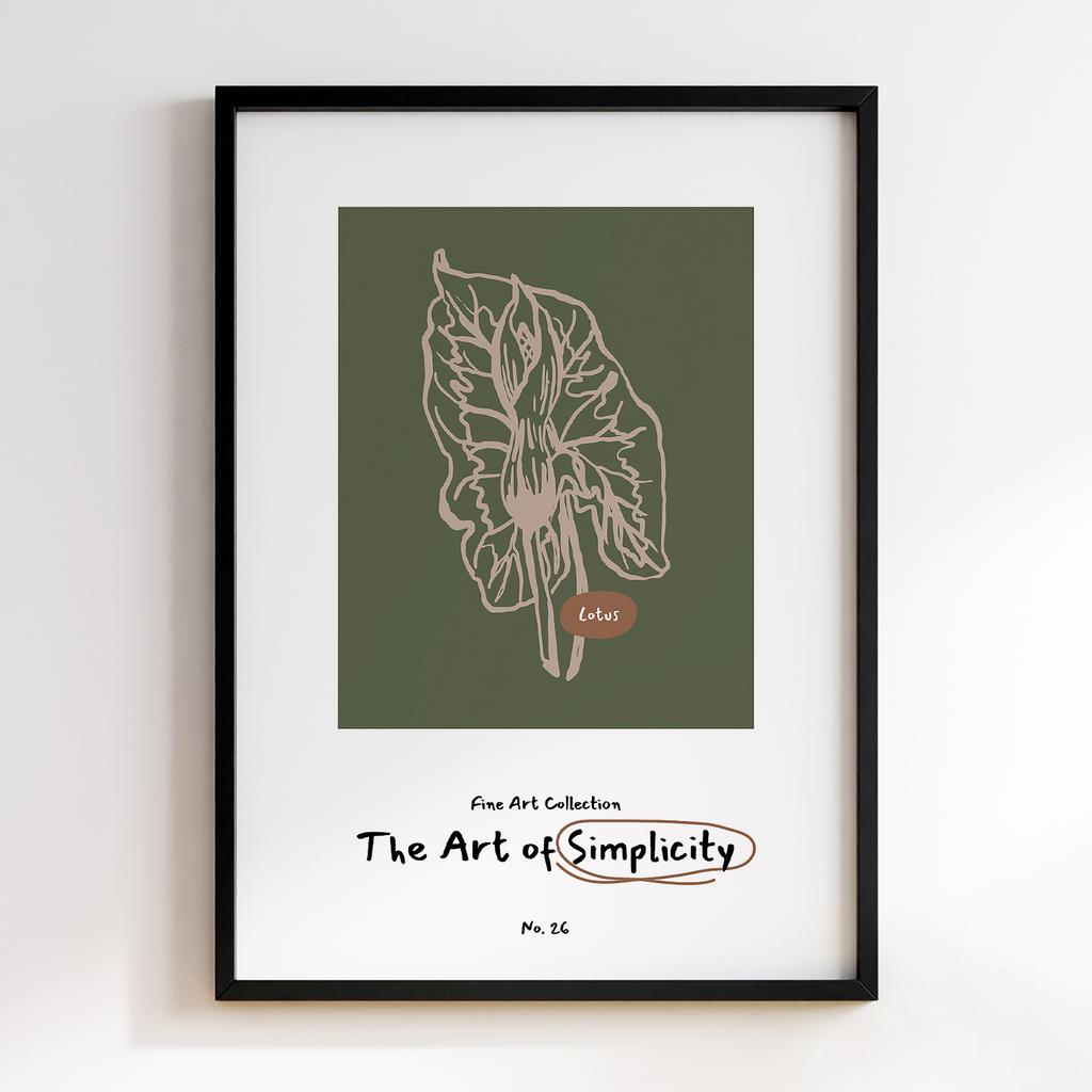 Постер Modern Flowers Art MF0110