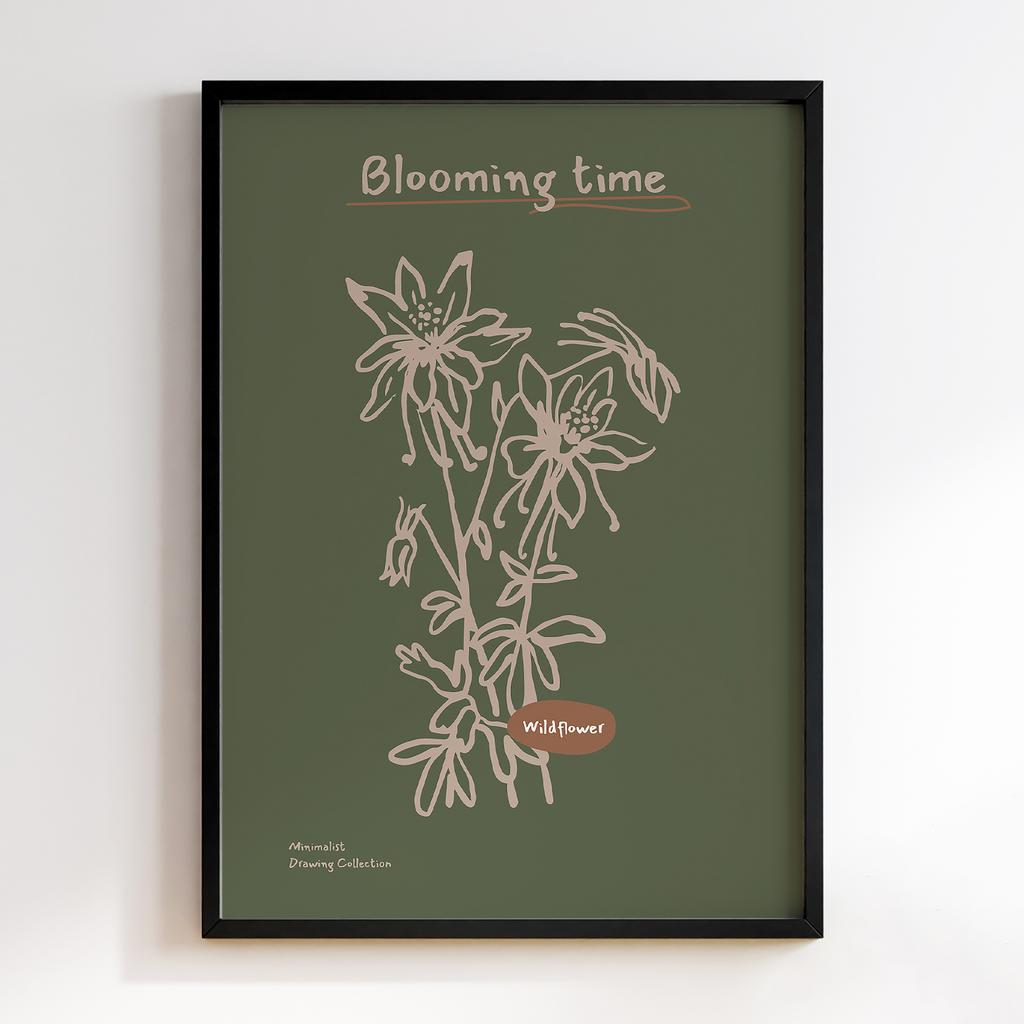 Постер Modern Flowers Art MF0112