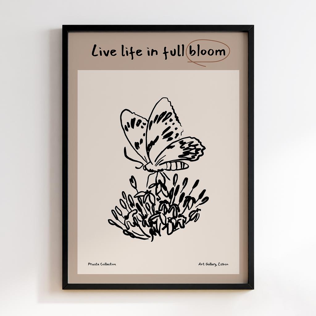 Постер Modern Flowers Art MF0114